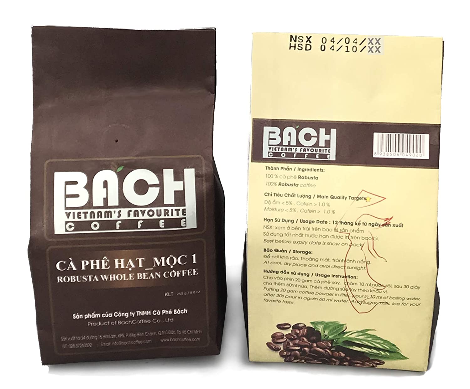 Bach Vietnam's favorite coffee